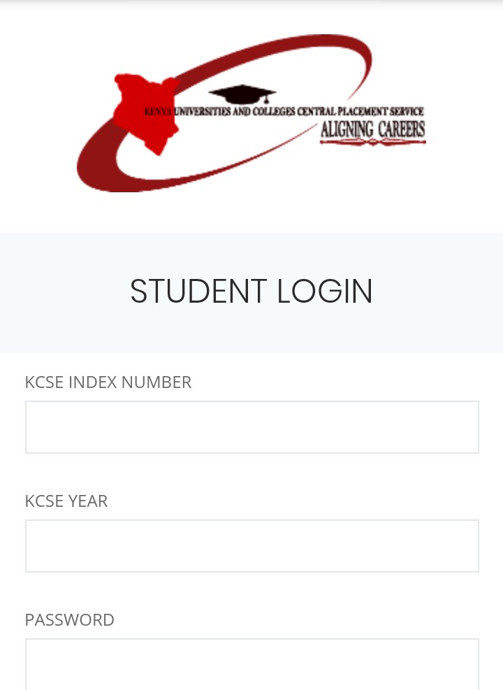 KUCCPS APPLICATION- FRESHERS (AFTER FORM FOUR) KUCCPS APPLICATION- FRESHERS (AFTER FORM FOUR)